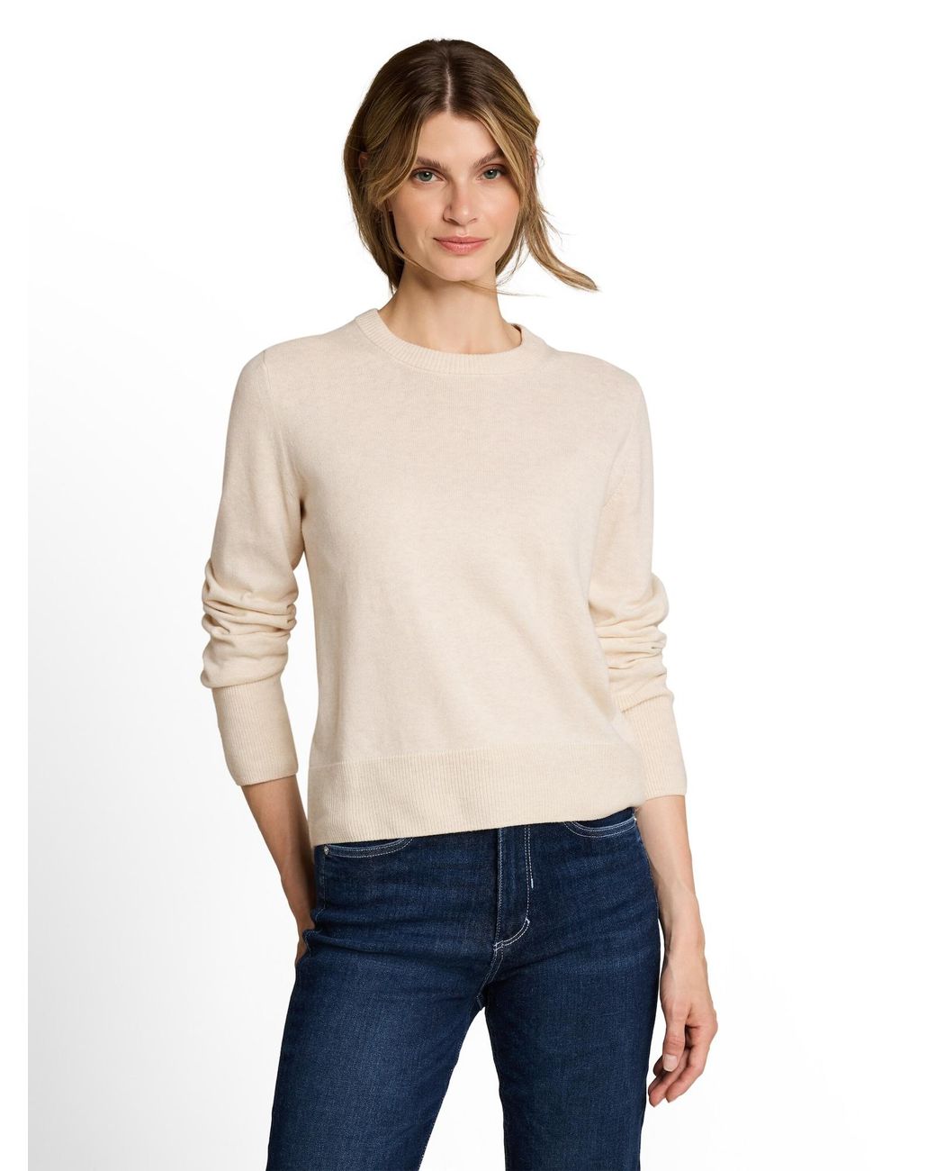 Tom Tailor White Pullover