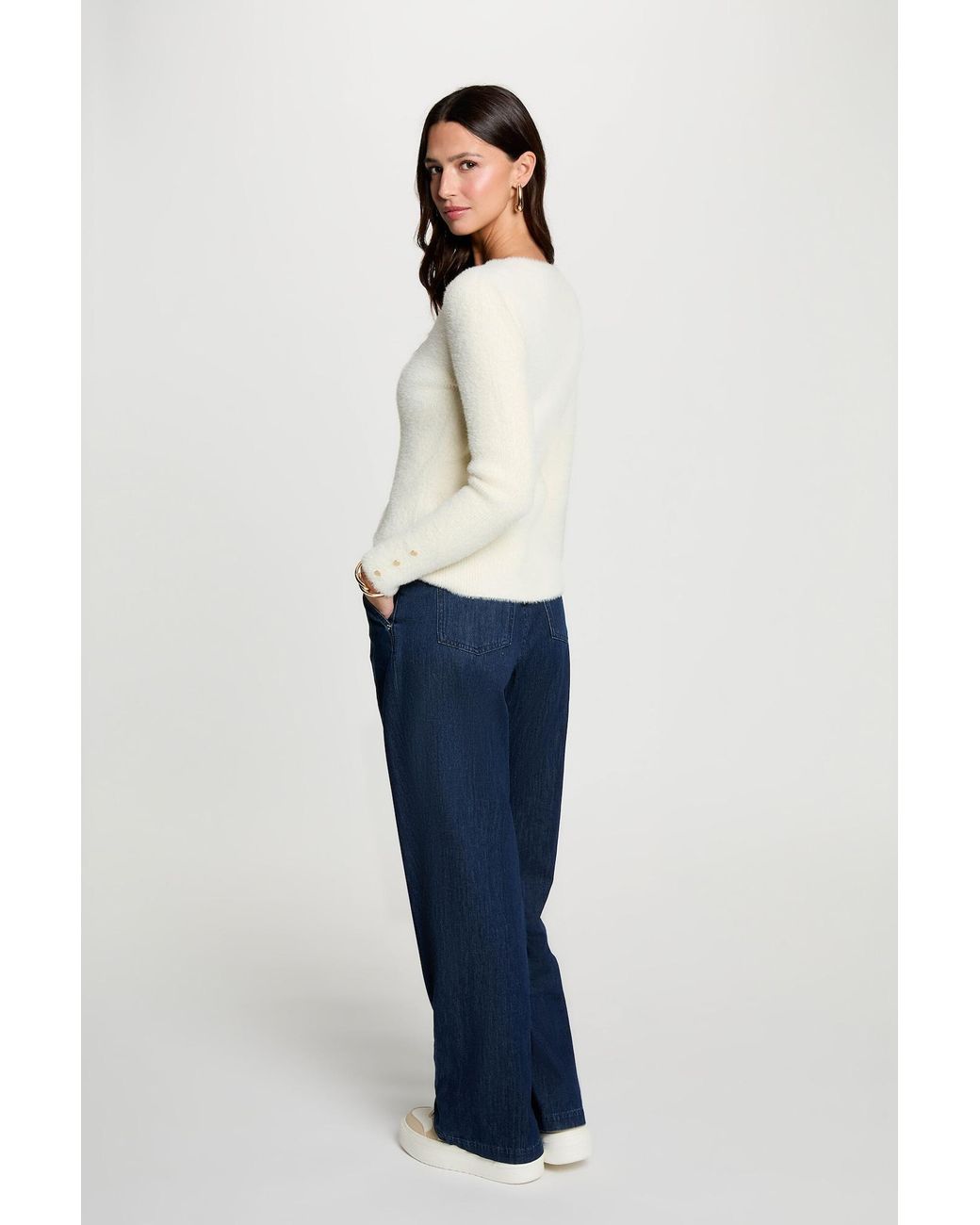 Morgan White Pullover Mlisa
