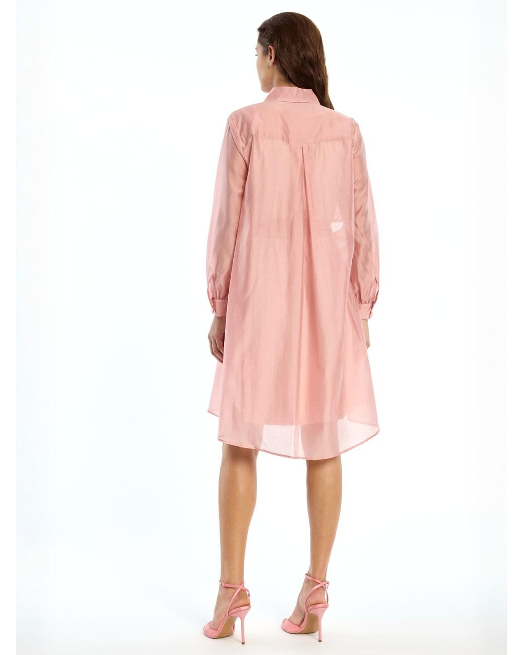 Ana Alcazar Pink Blusenkleid Wakea