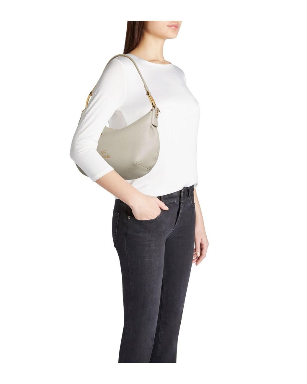 Braccialini Gray Schultertasche Beth Patch