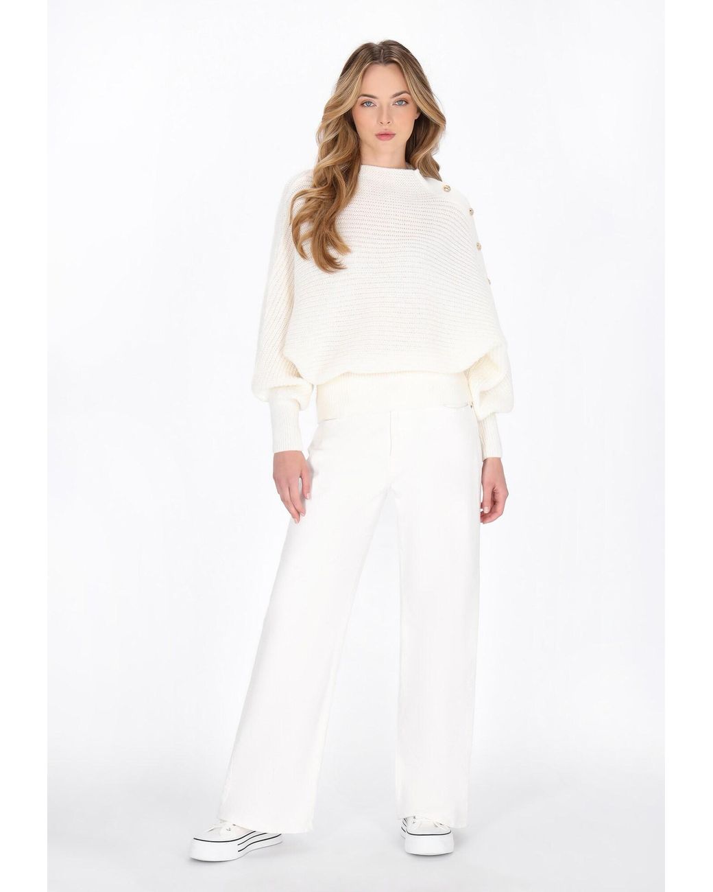 DreiMaster Maritim White Pullover