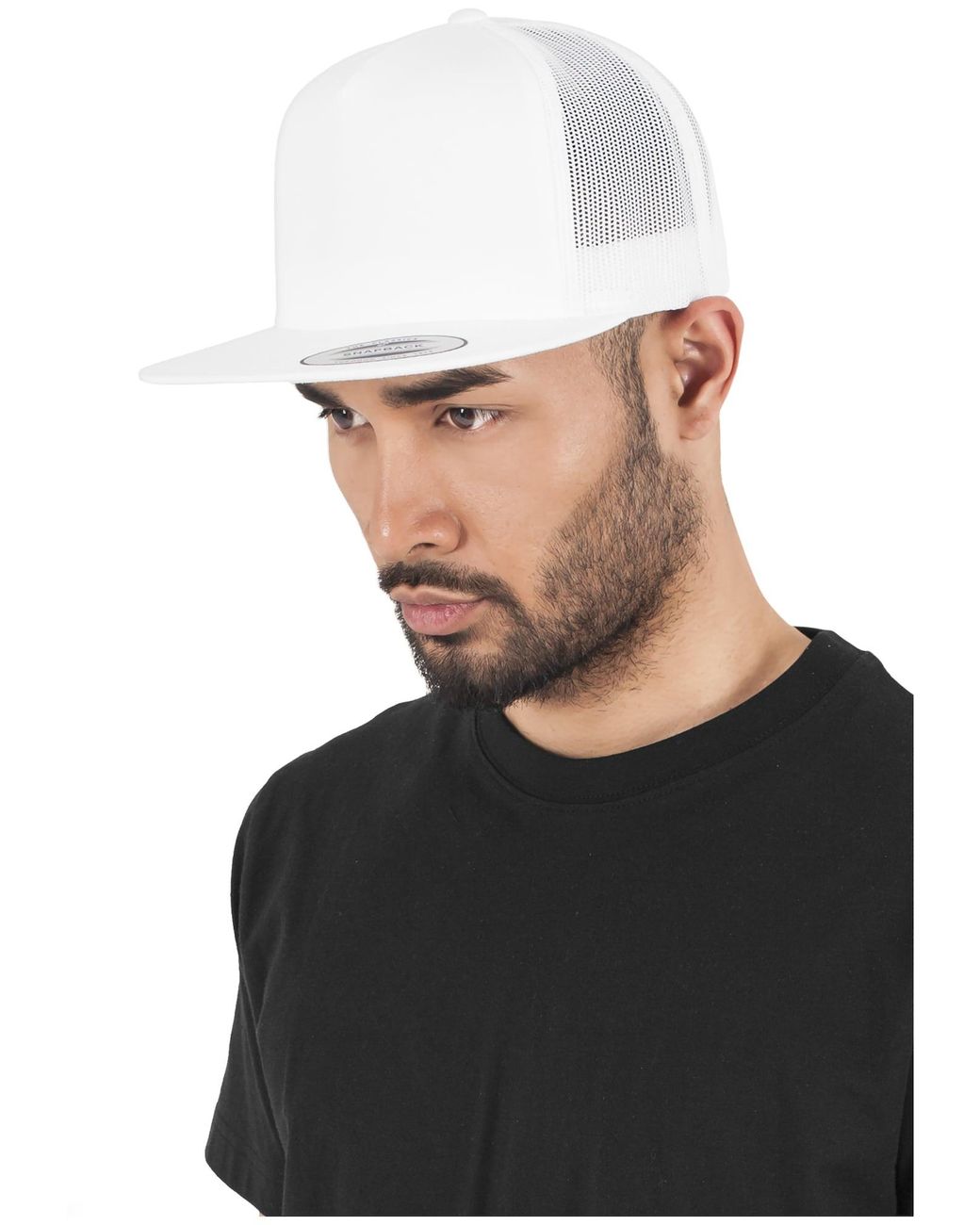 Flexfit Cap Classic in White für Herren