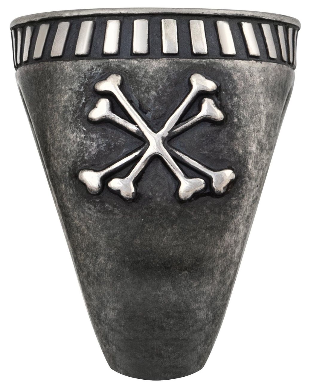 Caï Ca Ring in Metallic für Herren