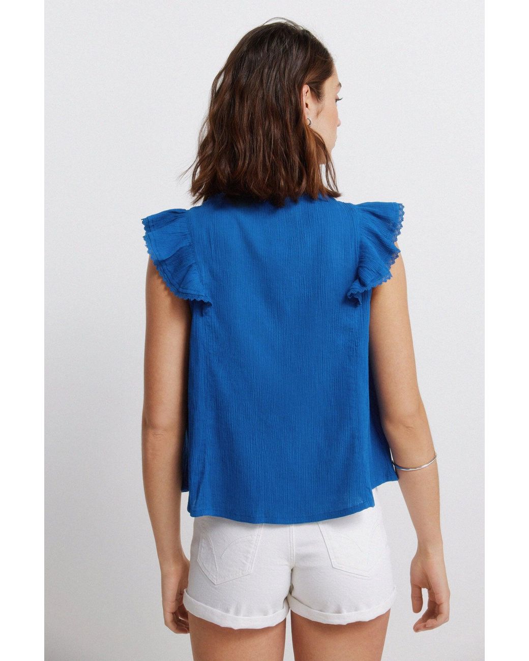 Springfield Blue Bluse