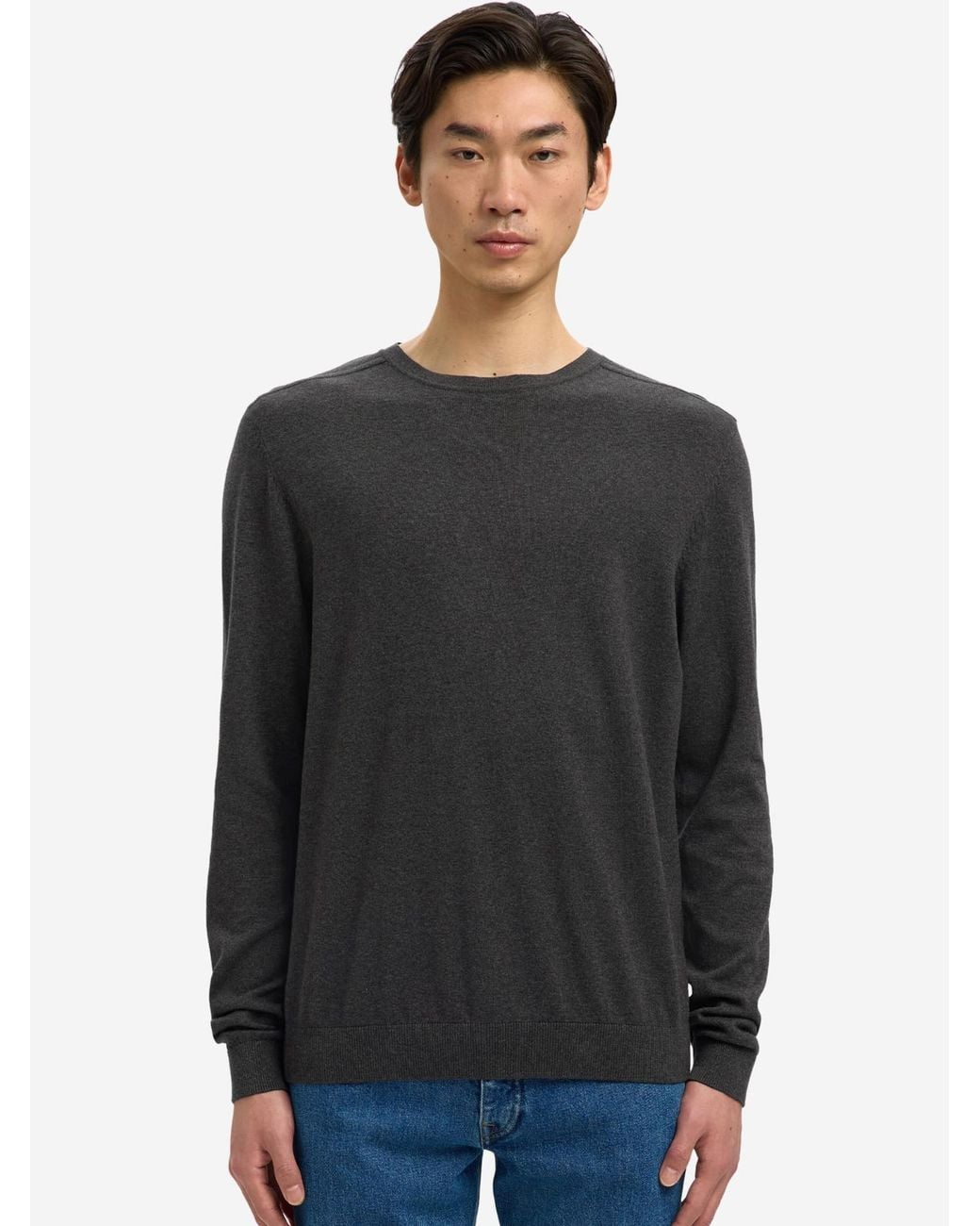 SELECTED Pullover Berg in Black für Herren