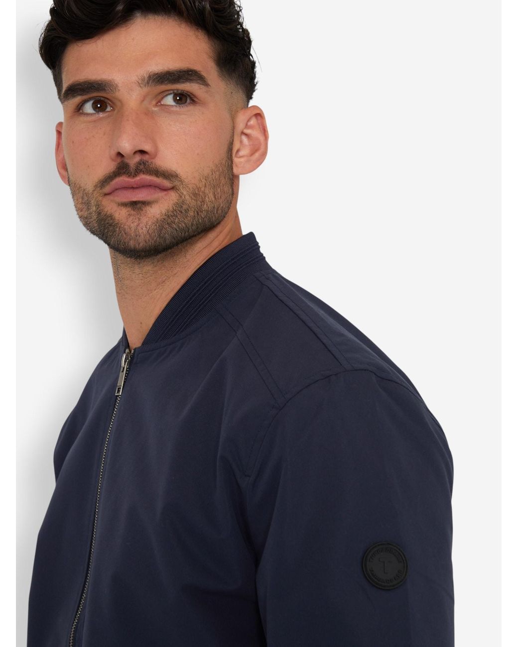 Threadbare Freizeitjacke Predict in Blue für Herren