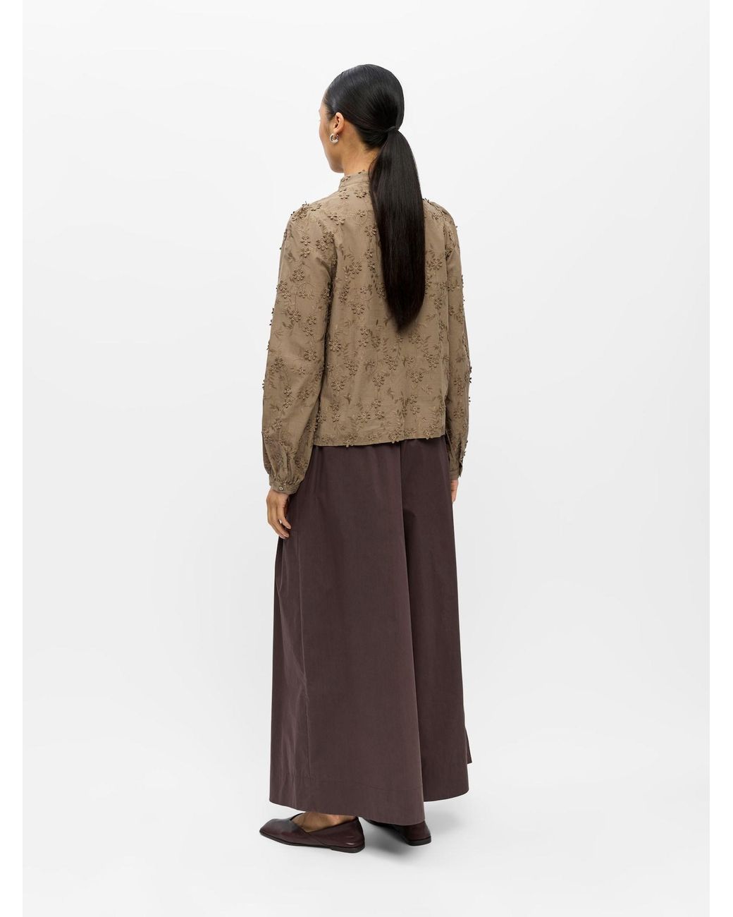 Object Brown Bluse Objkarli