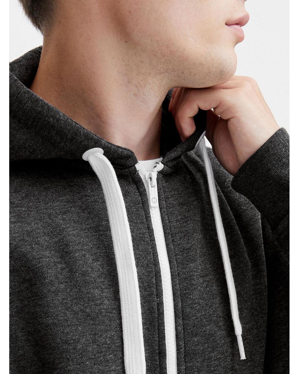 Solid Sweatjacke Olli in Black für Herren