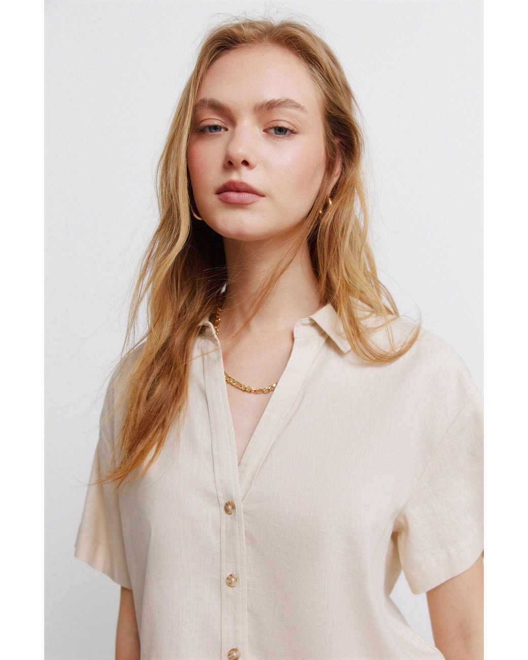 Springfield Natural Bluse