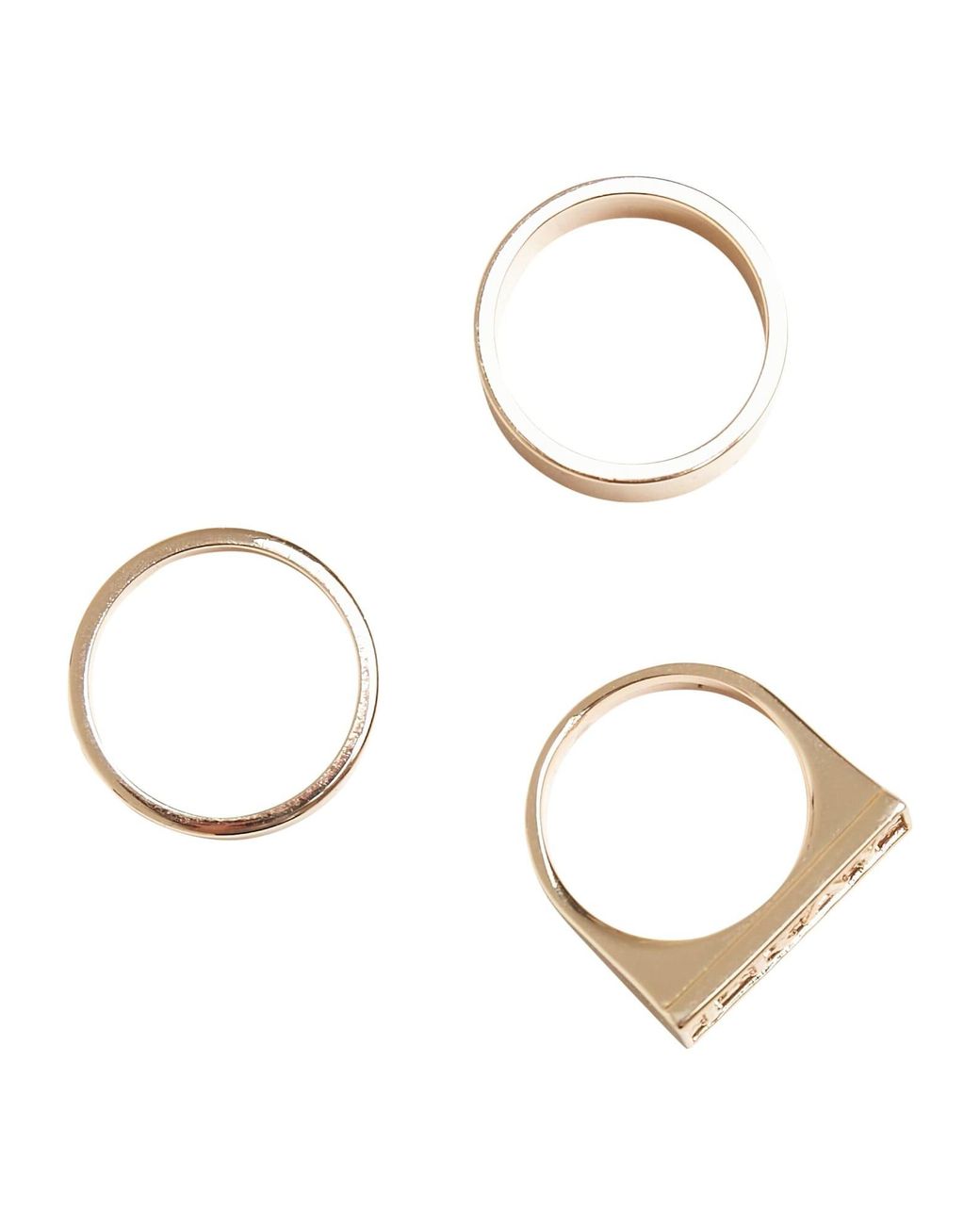 Mister Tee Ring Pray in Natural für Herren