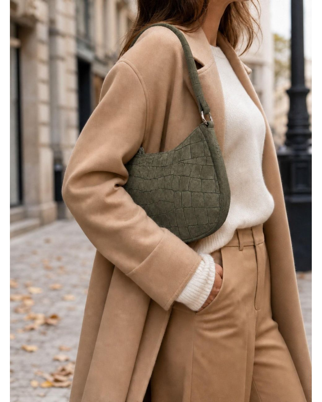 Brise Green Schultertasche