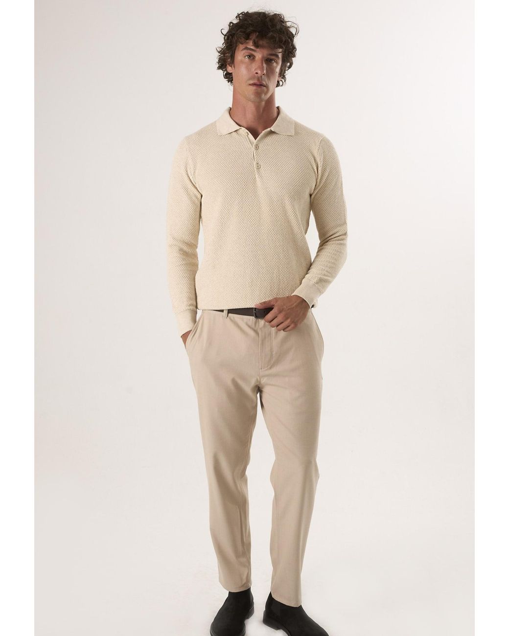 Felix Hardy Pullover in Natural für Herren