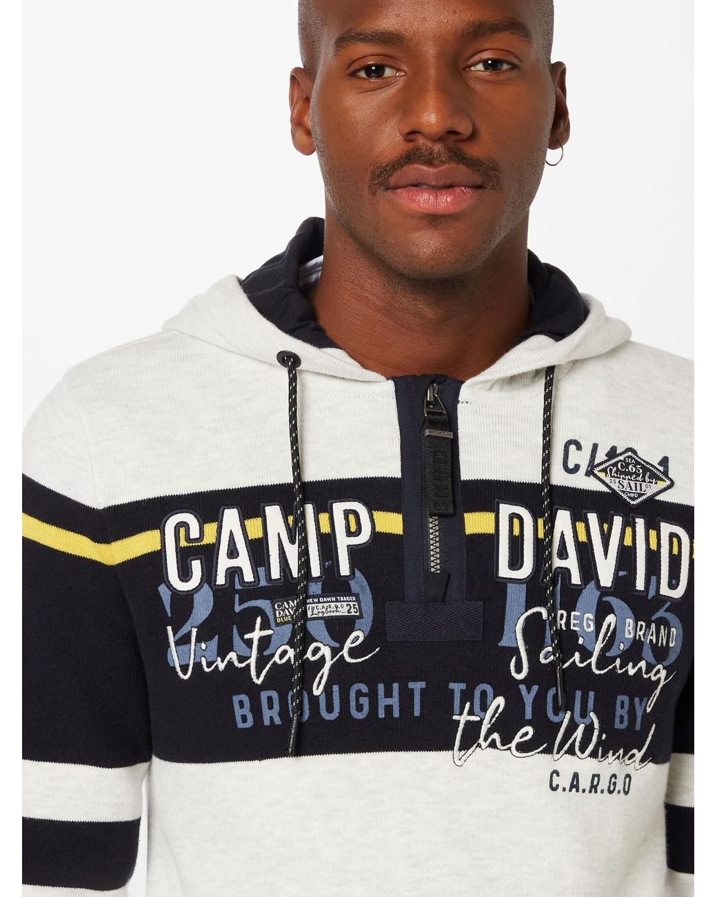 Camp David Sweatshirt in Weiß für Herren | Lyst AT