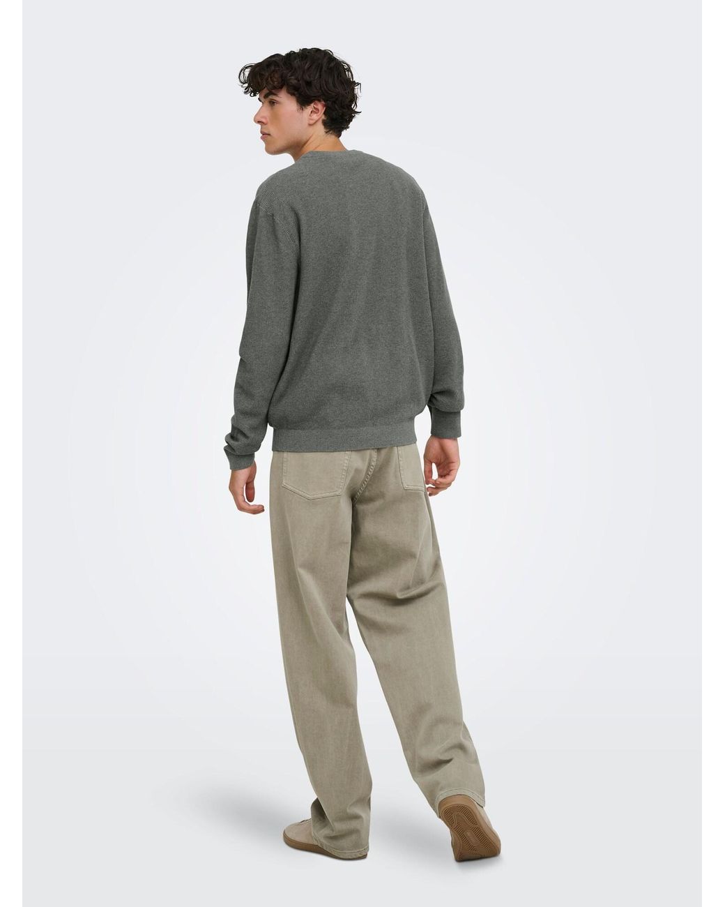 Only & Sons Pullover in Gray für Herren