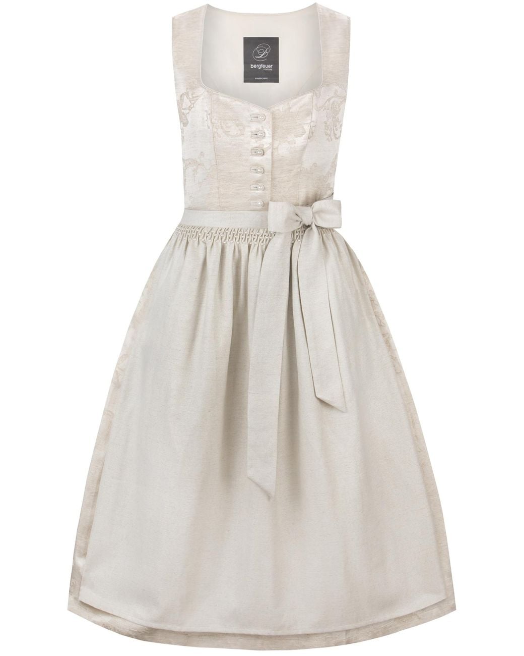 Stockerpoint White Dirndl Roserl