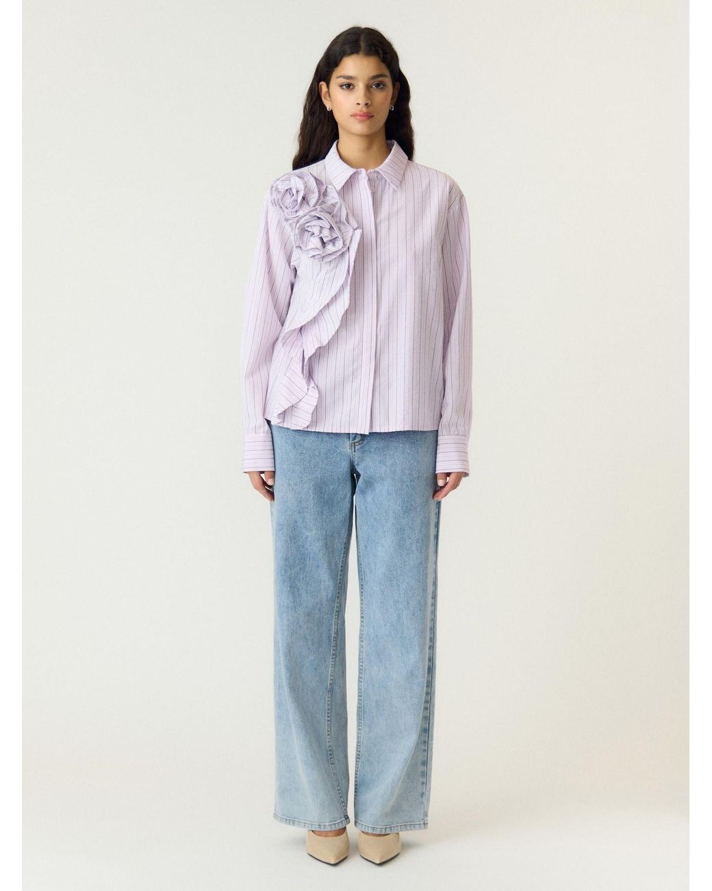 Y.A.S Purple Bluse Rosa