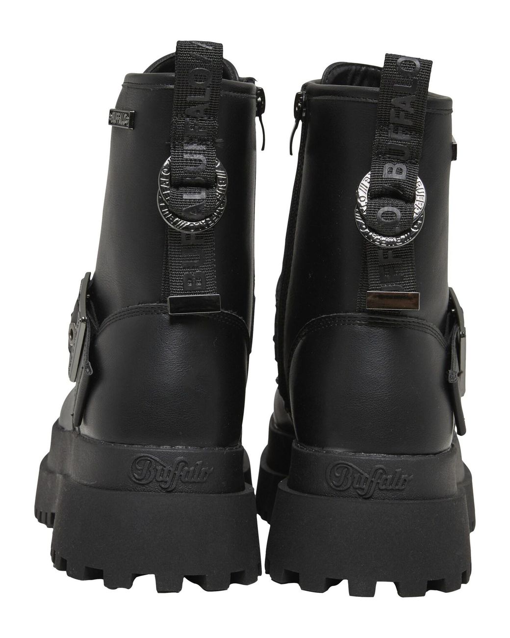 Buffalo Black Schnürstiefelette Pluto