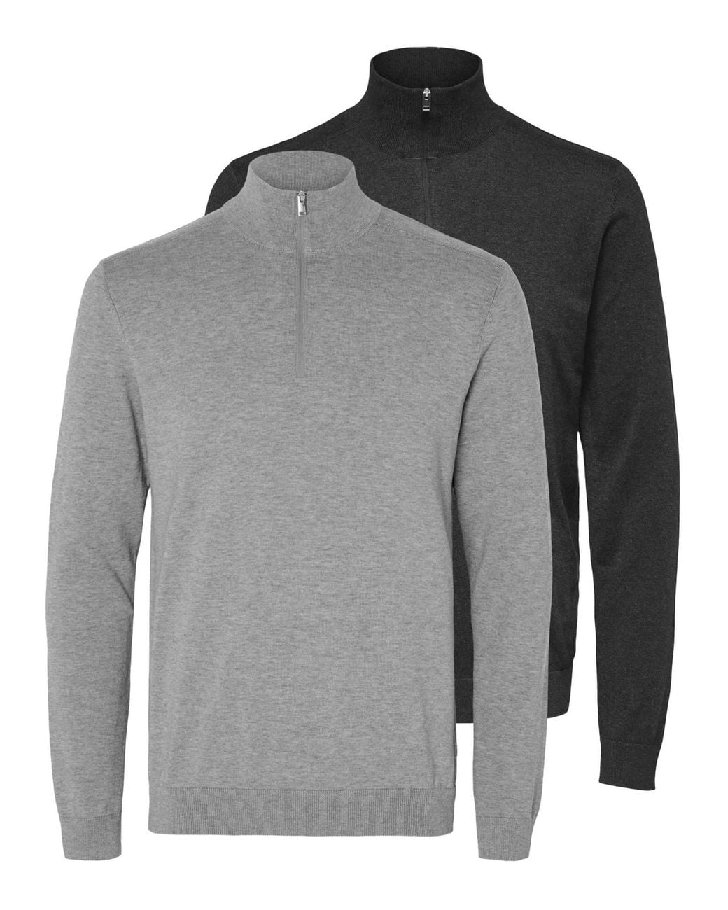 SELECTED Pullover Berg in Gray für Herren