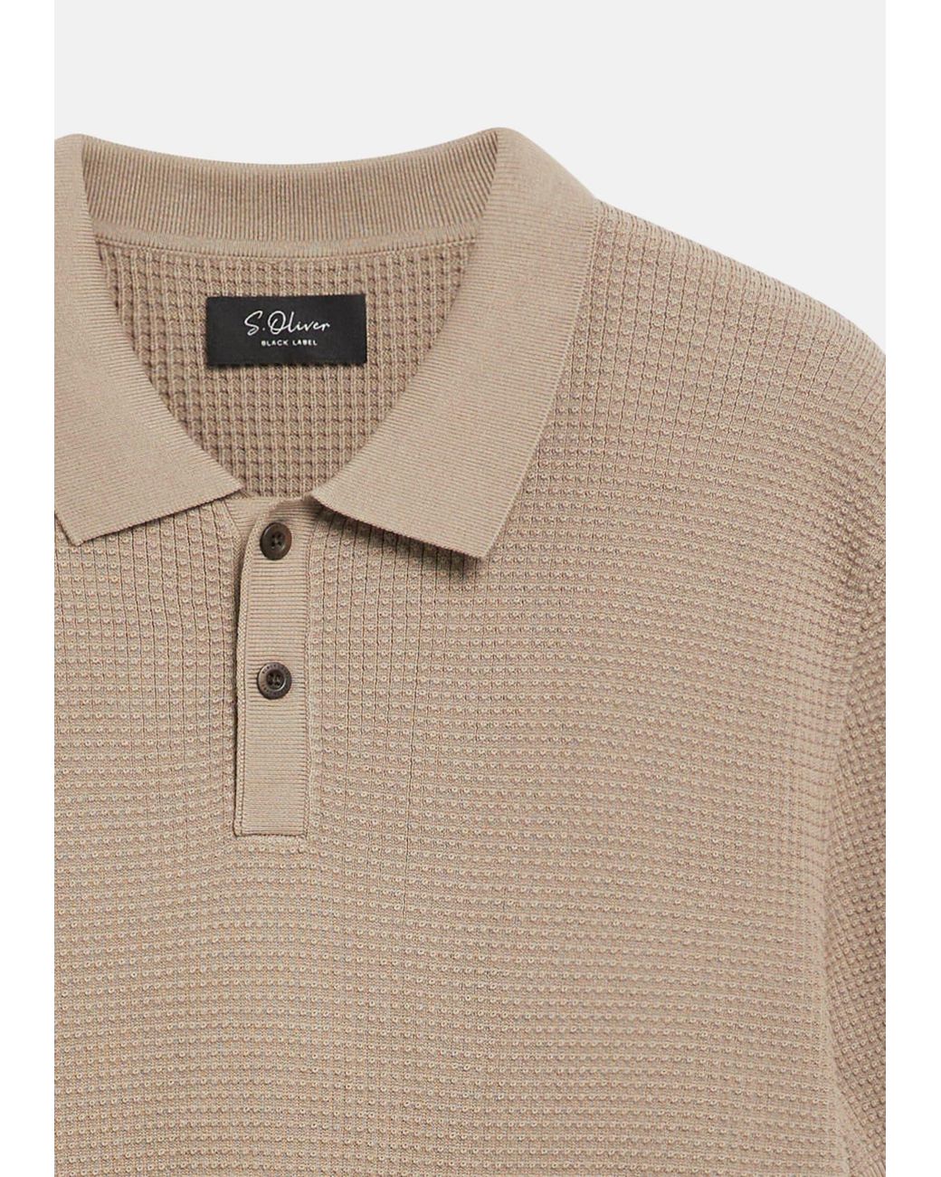 S.oliver Pullover in Natural für Herren
