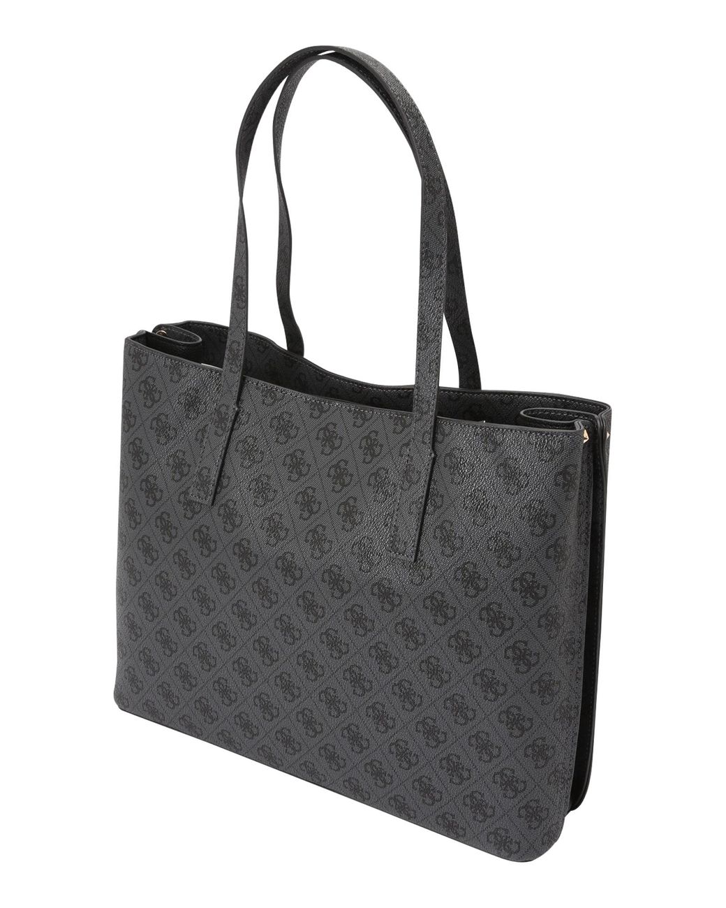 Guess Black Shopper Meridian Ii Girlfriend Tote