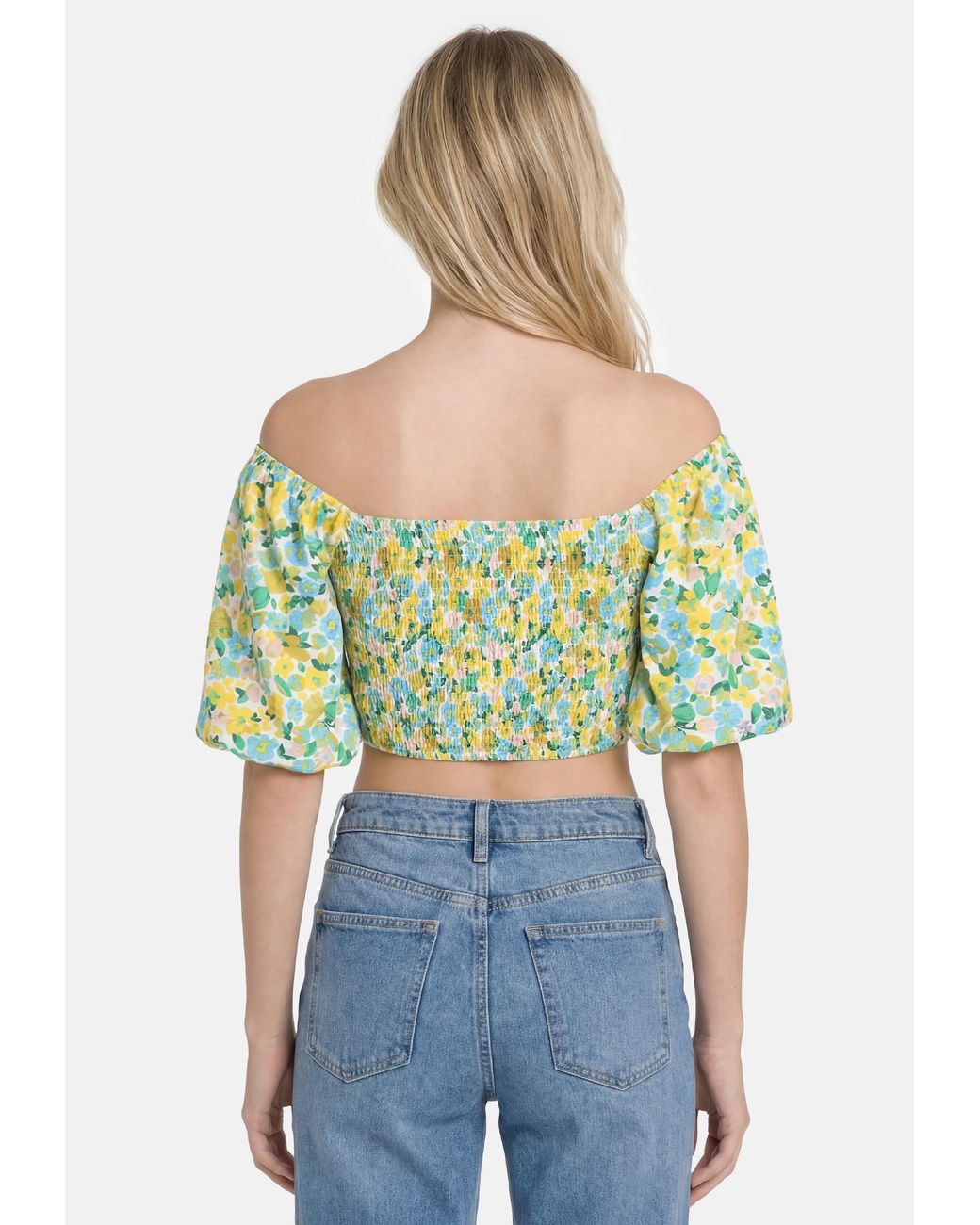 ECY Green Bluse Spring Summer