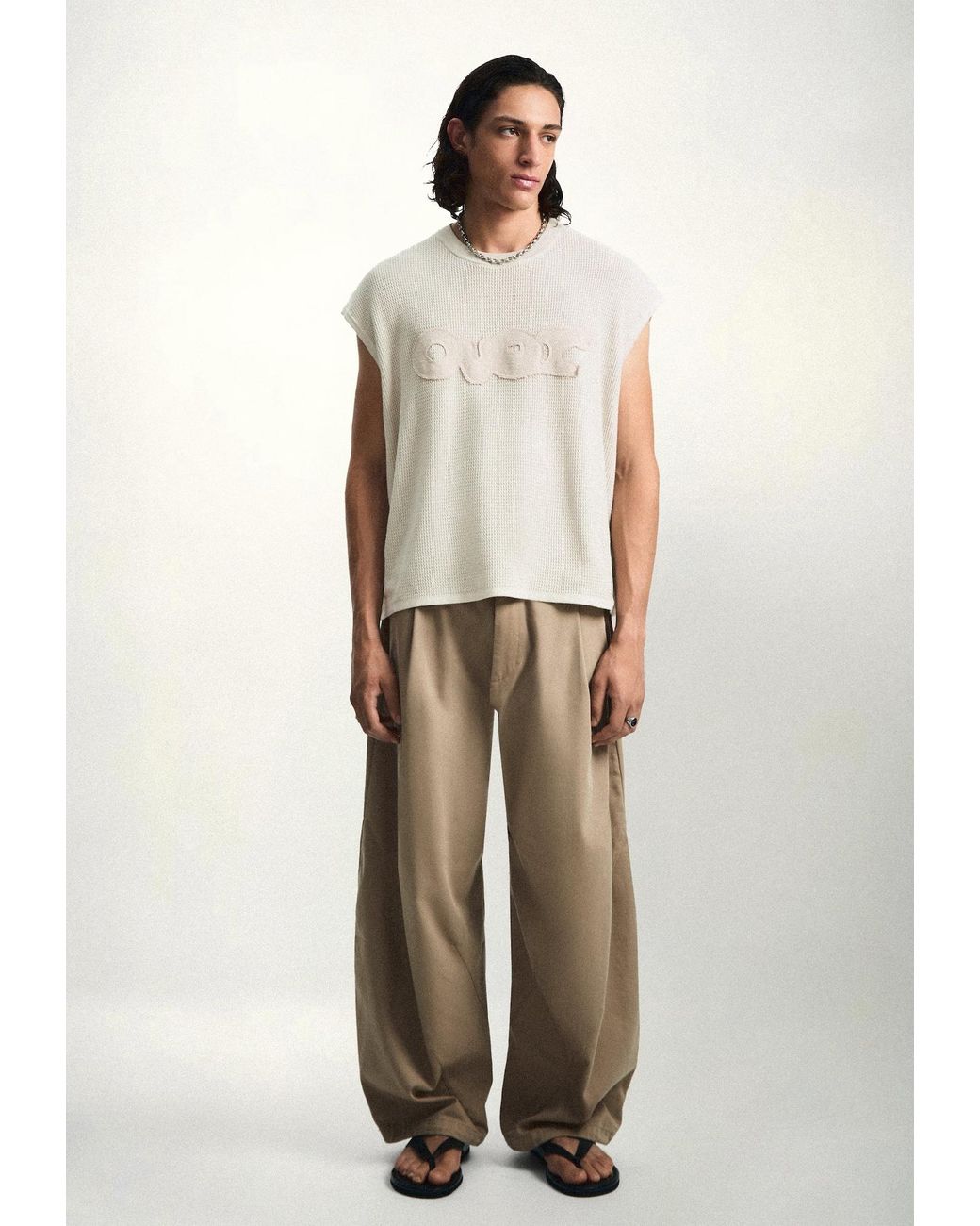 Bershka Pullover in White für Herren