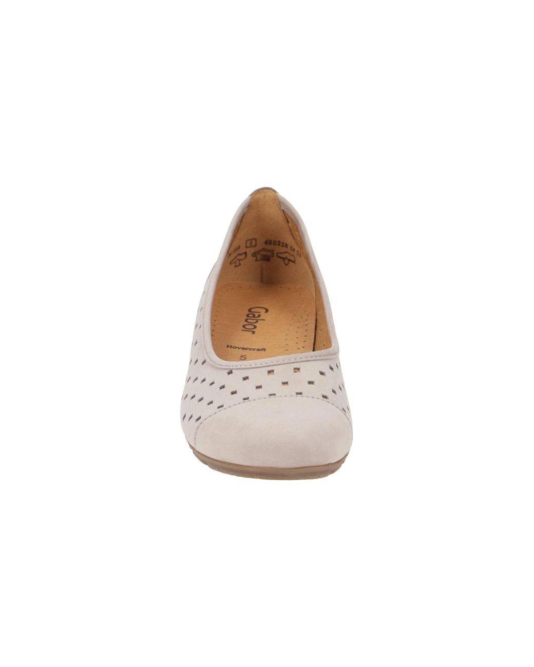 Gabor Ballerina in Weiß | Lyst DE