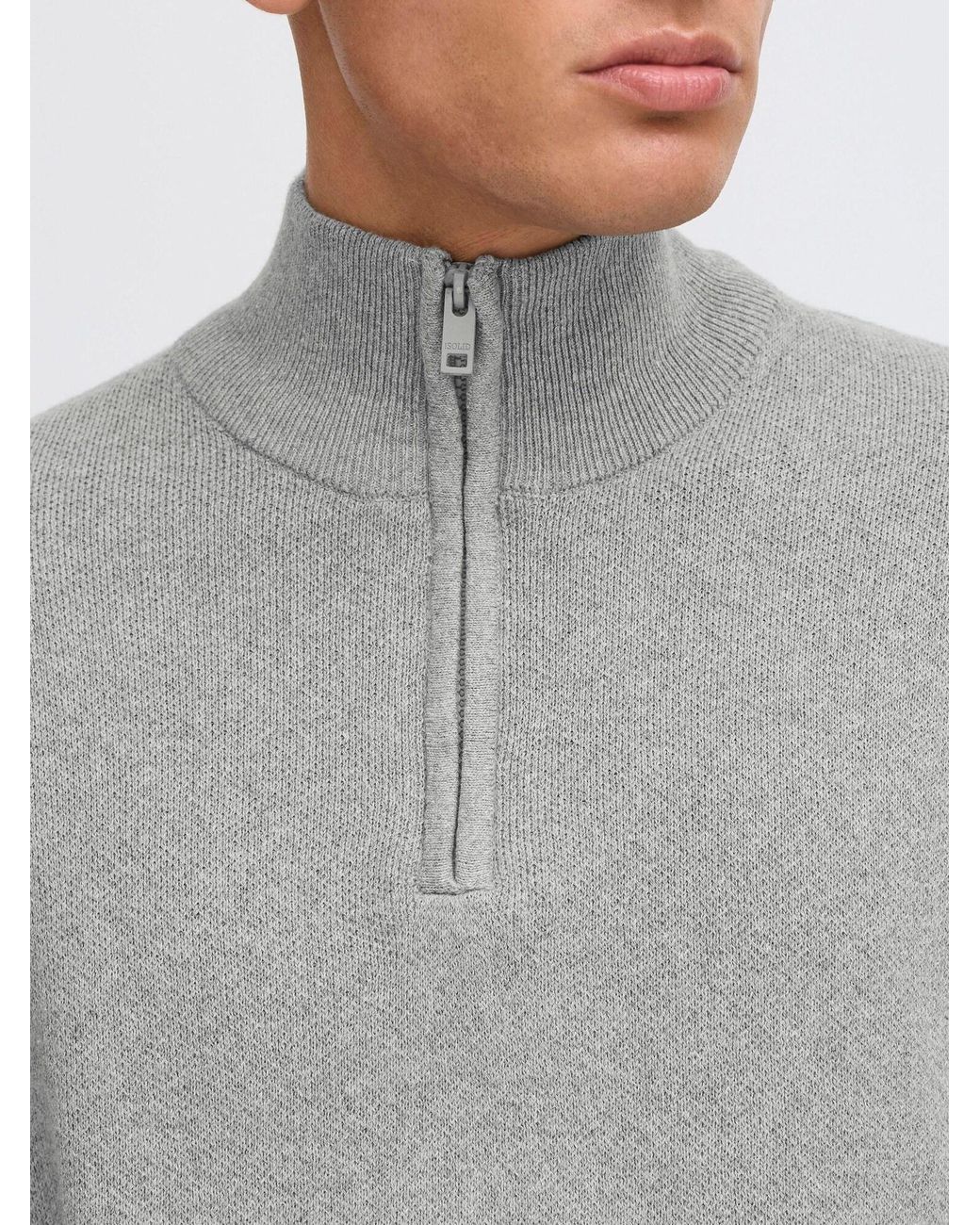 Solid Pullover Sdfinnet in Gray für Herren