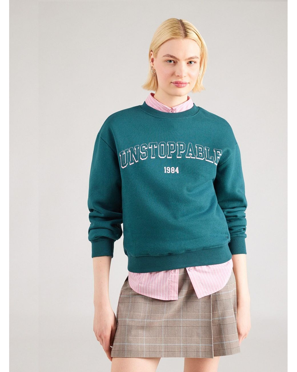 Tally Weijl Green Sweatshirt