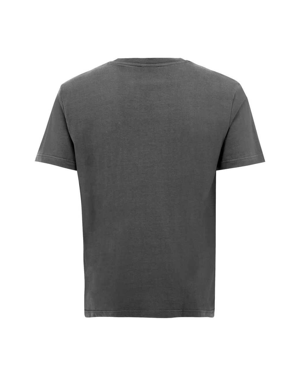 Oldskull T-Shirt Plain Basic in Gray für Herren