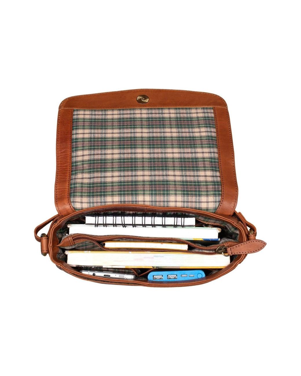 Benthill Brown Umhängetasche