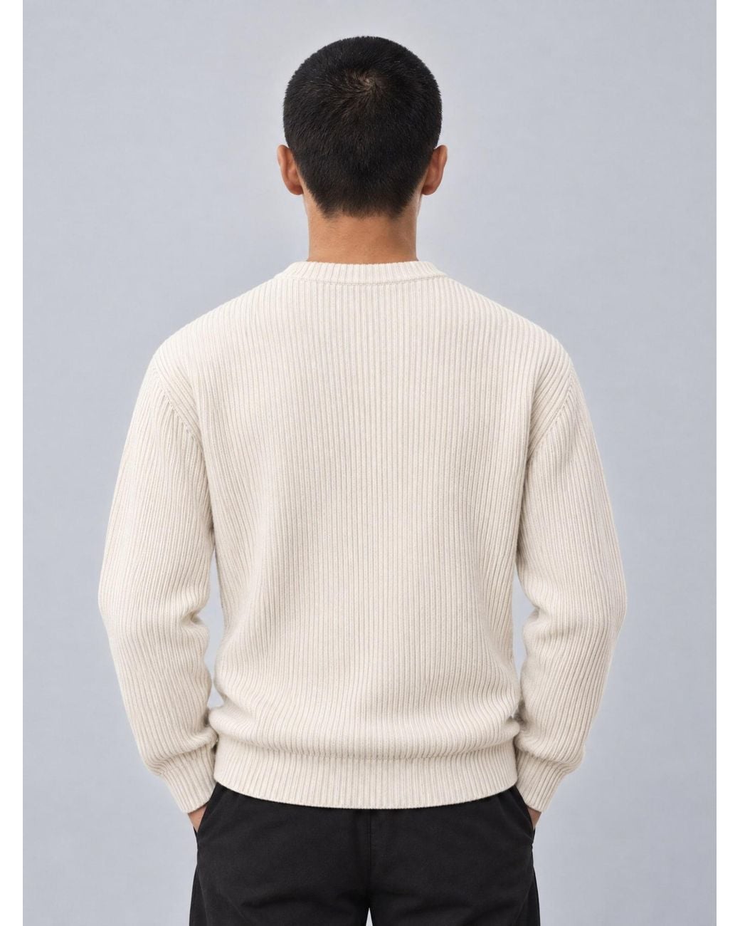 Lowkey Pullover in White für Herren