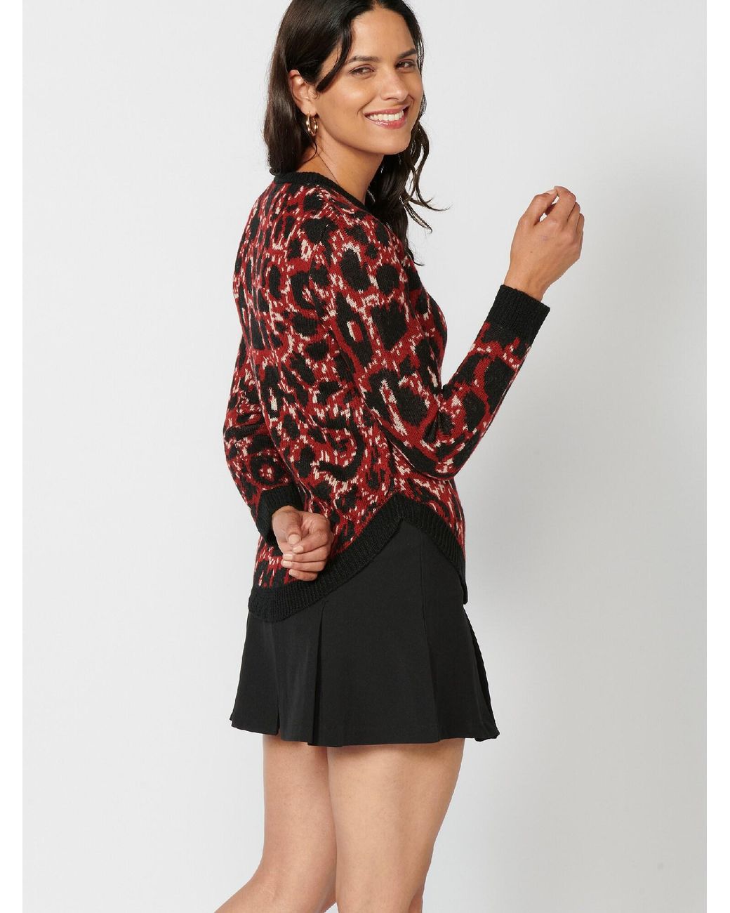 Koröshi Red Pullover