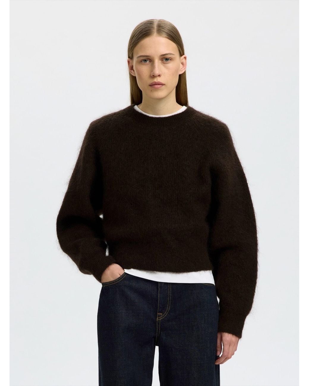 SELECTED Black Pullover