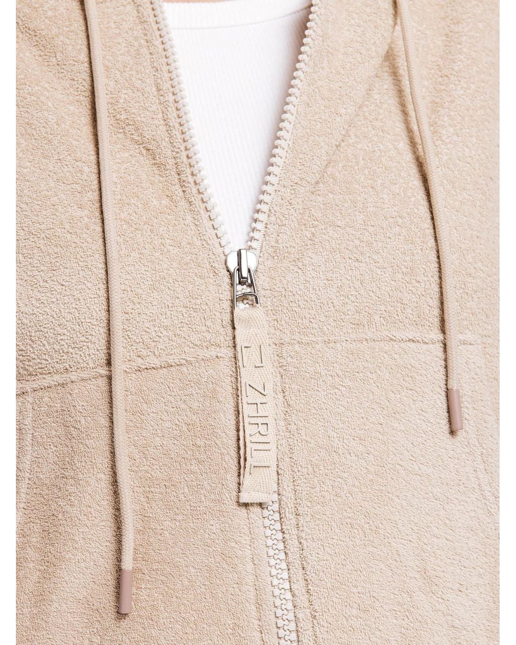 Zhrill Natural Sweatshirt Zhratana Zip