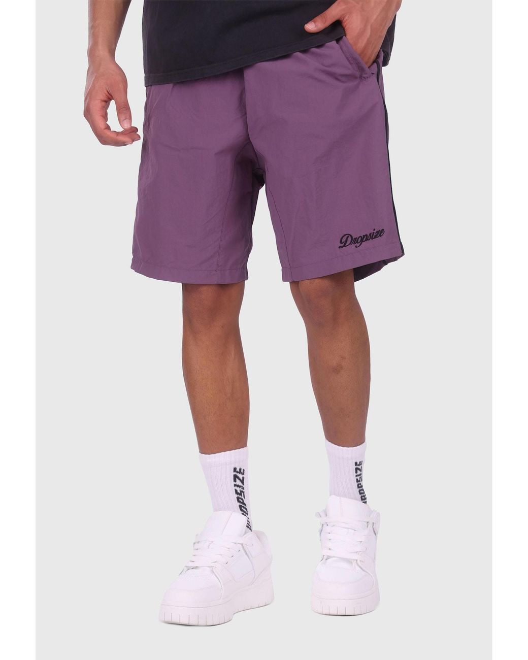 Dropsize Shorts in Purple für Herren