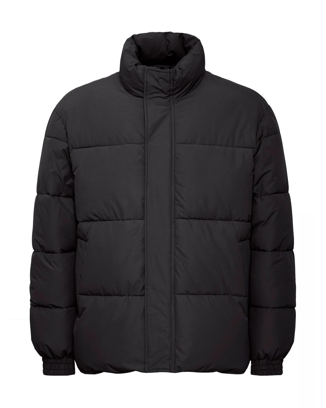 Solid Winterjacke Sdroy Puffer in Black für Herren