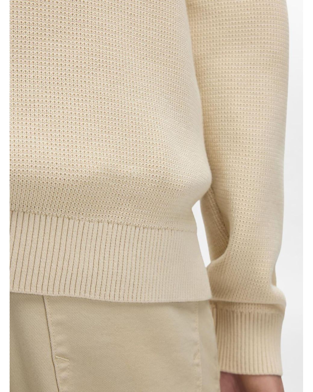 SELECTED Strickjacke Dane in White für Herren