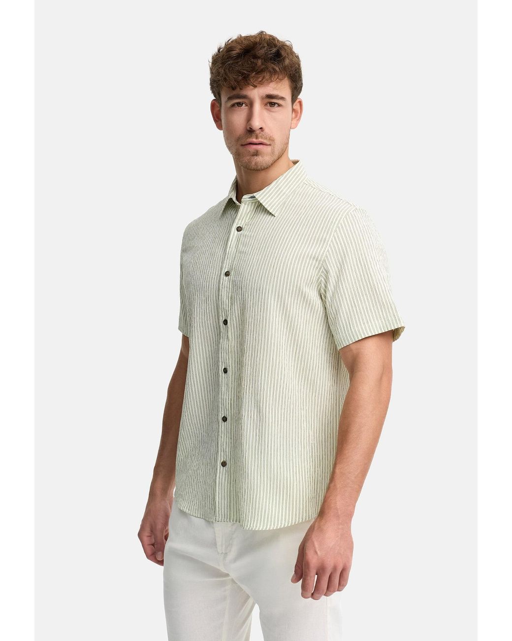 INDICODE Hemd Bimler in White für Herren