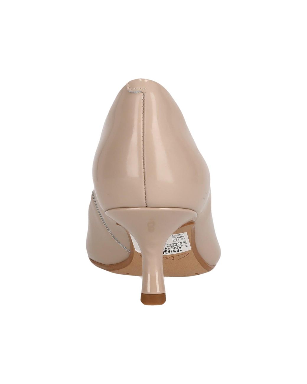 Clarks Natural Violet60 Slipper mit spitzer Form