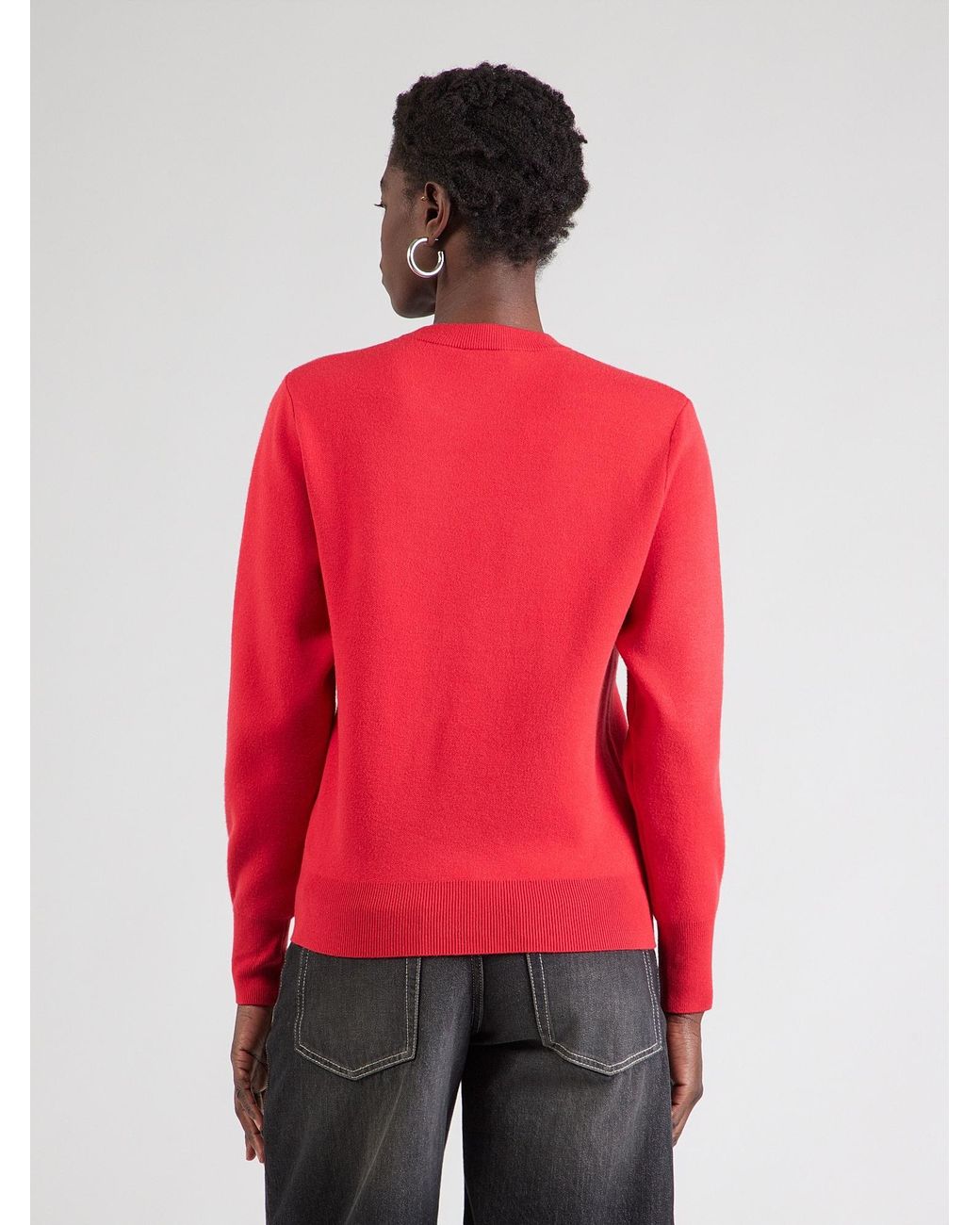 /about You Red Pullover Hailey