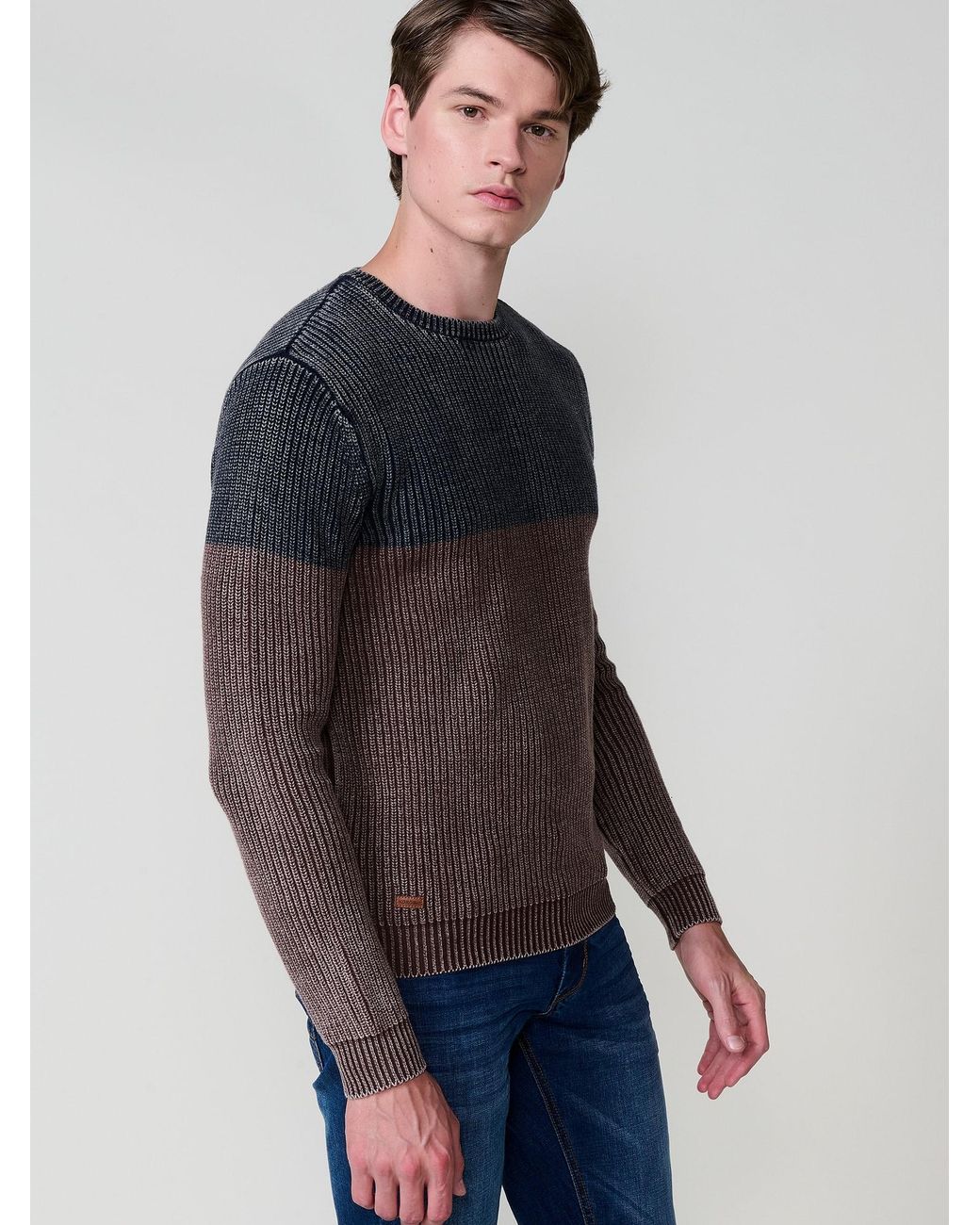 Koröshi Blue Pullover