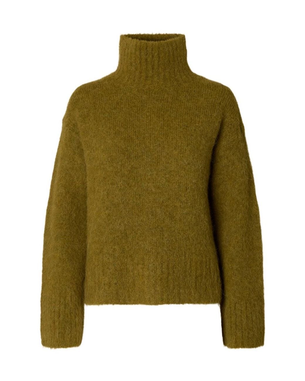 SELECTED Green Pullover Slfgabriella
