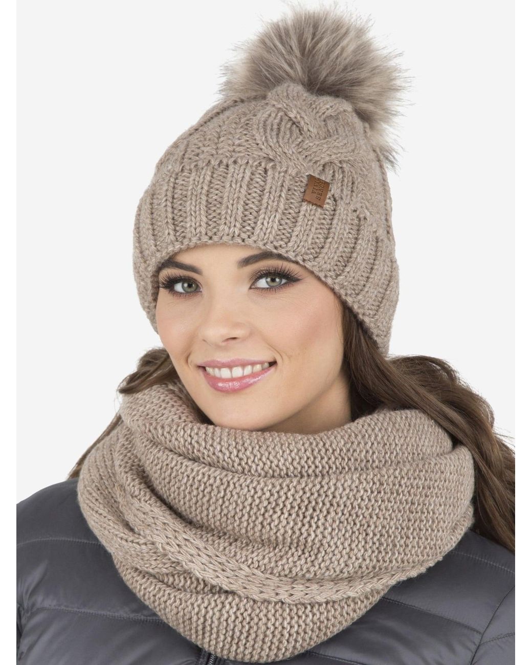 Vivience Natural Mütze 7014 Set