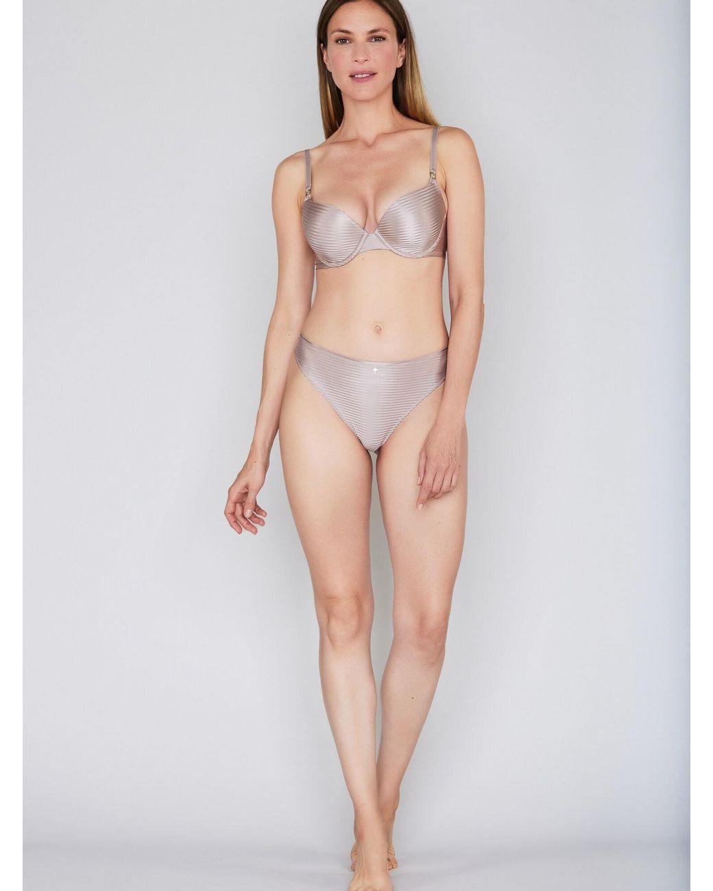 Joop! Gray String Glamour Thong