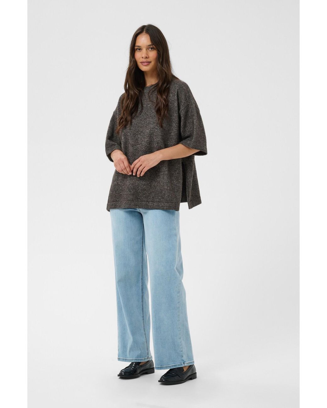 Kaffe Gray Pullover