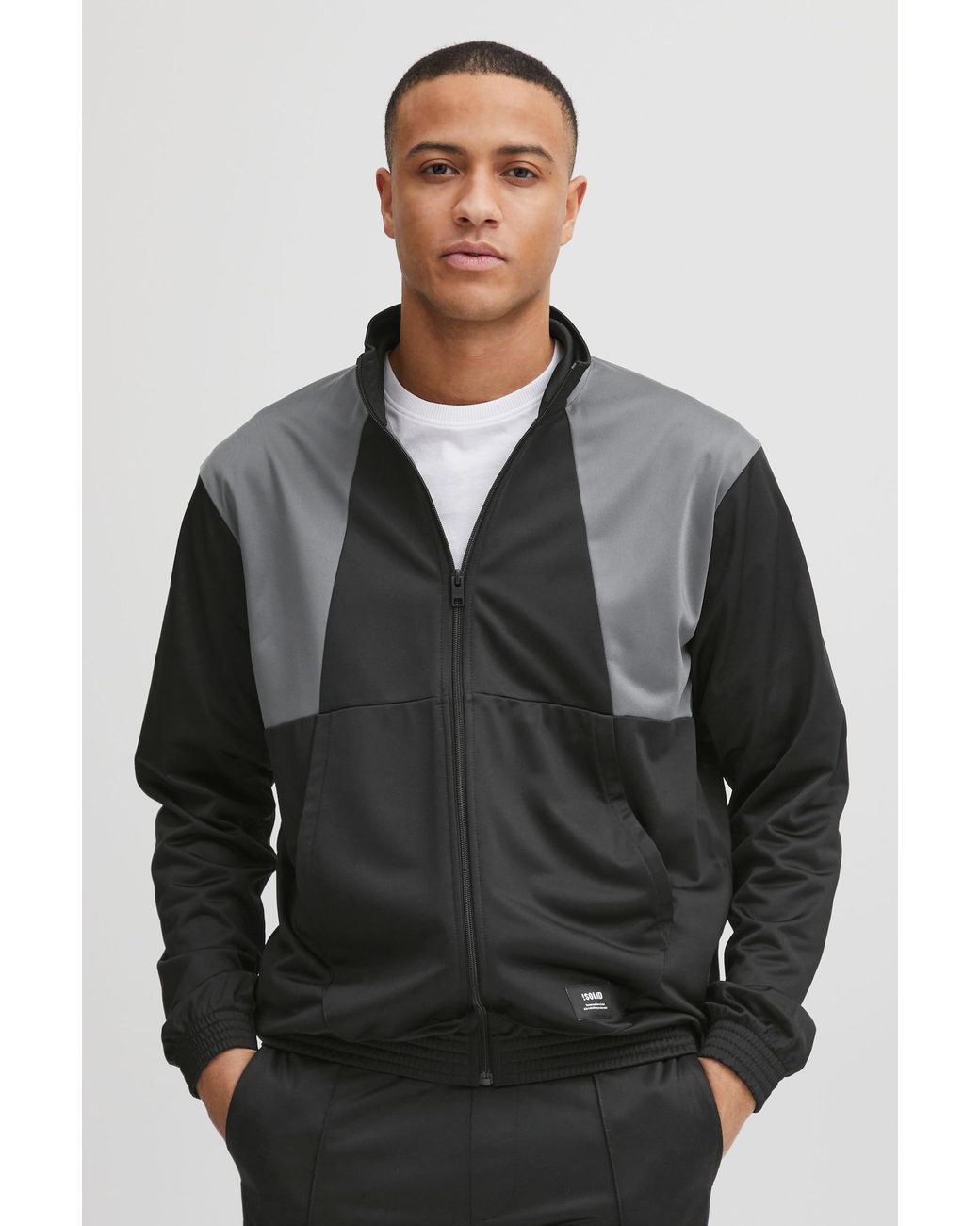 Solid Übergangsjacke Dizaias in Black für Herren