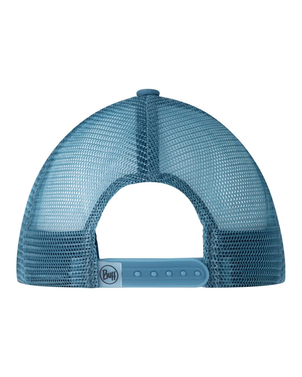 Buff Blue Cap Explore Trucker Cap