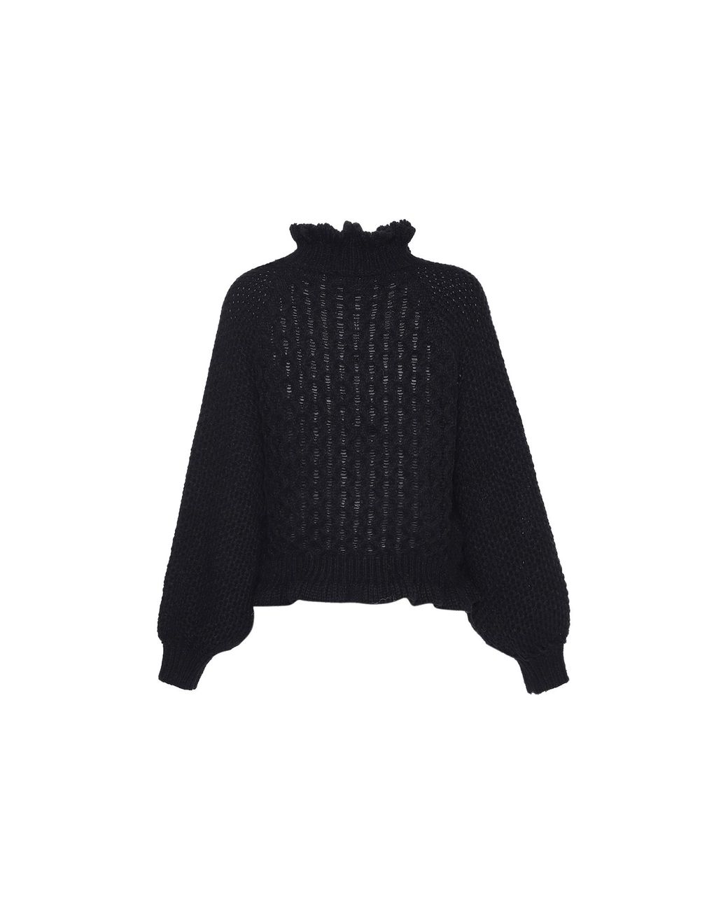 faina Black Pullover