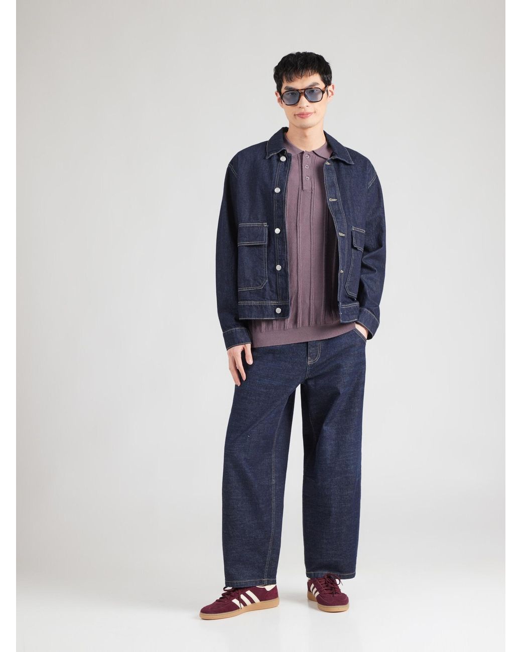 Only & Sons Shirt Onsthijs in Purple für Herren